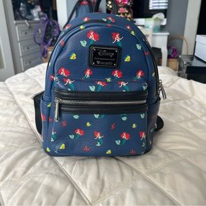 DISNEY Little Mermaid Loungefly Backpack